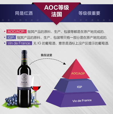 品味法國波爾多風(fēng)情 拉菲傳說波爾多干紅葡萄酒六支裝